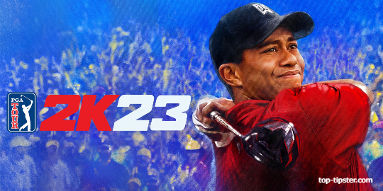 PGA Tour 2K23 game logo